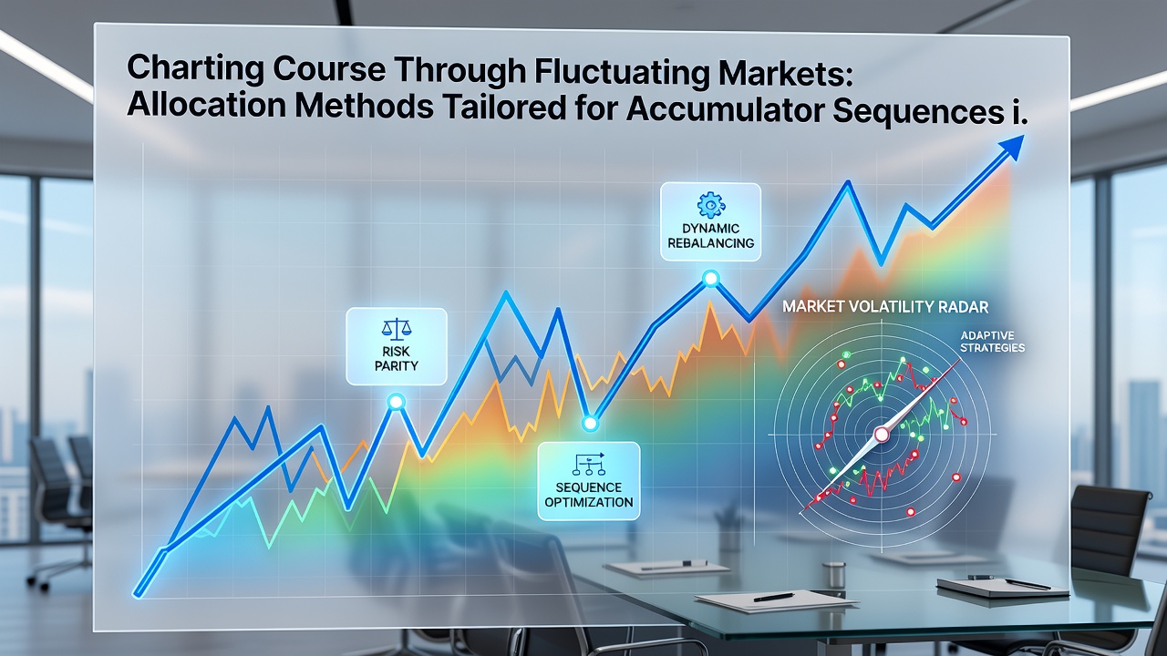 Data charts showing allocation methods and market volatility for soccer accumulators