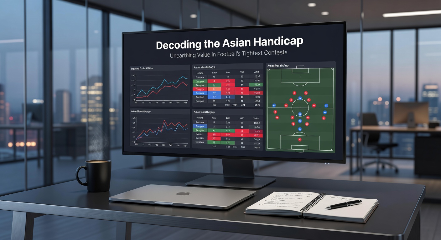 Chart displaying historical Asian Handicap outcomes in tight football matches, with bars showing coverage rates for quarter and half lines across major leagues
